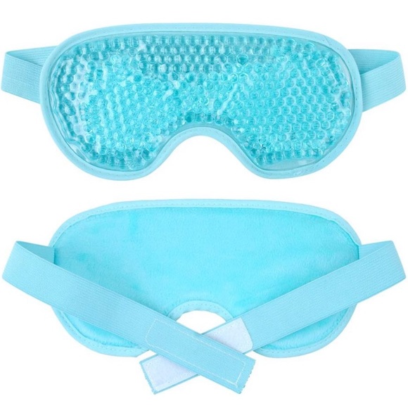Eye Mask with Gel Beads for Hot and Cold Therapy - Picture 2 of 4